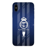 Real Madrid Logo Gift Soft Silicone Phone Case for iPhone XS XR MAX X10 5 5S 5SE 6 6S 6Plus 7 7Plus 8 8Plus