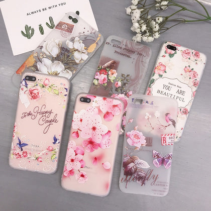 Luxury Phone Case For iPhone XR Case Silicone Cute Shockproof For iPhone 5S Case 3D Emboss Matte For iPhone 6 7 8 Plus X XS MAX