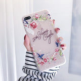 Luxury Phone Case For iPhone XR Case Silicone Cute Shockproof For iPhone 5S Case 3D Emboss Matte For iPhone 6 7 8 Plus X XS MAX