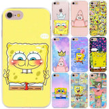 Best Friend SpongeBob Patrick Soft TPU Case For iPhone 7 8 6 6S Plus 5S SE X XS Max XR Silicon Cover For Capa iPhone X