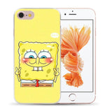 Best Friend SpongeBob Patrick Soft TPU Case For iPhone 7 8 6 6S Plus 5S SE X XS Max XR Silicon Cover For Capa iPhone X