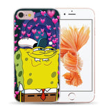 Best Friend SpongeBob Patrick Soft TPU Case For iPhone 7 8 6 6S Plus 5S SE X XS Max XR Silicon Cover For Capa iPhone X