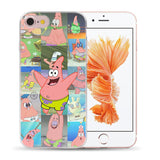Best Friend SpongeBob Patrick Soft TPU Case For iPhone 7 8 6 6S Plus 5S SE X XS Max XR Silicon Cover For Capa iPhone X