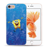 Best Friend SpongeBob Patrick Soft TPU Case For iPhone 7 8 6 6S Plus 5S SE X XS Max XR Silicon Cover For Capa iPhone X