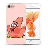 Best Friend SpongeBob Patrick Soft TPU Case For iPhone 7 8 6 6S Plus 5S SE X XS Max XR Silicon Cover For Capa iPhone X
