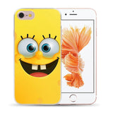 Best Friend SpongeBob Patrick Soft TPU Case For iPhone 7 8 6 6S Plus 5S SE X XS Max XR Silicon Cover For Capa iPhone X
