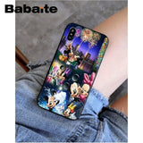 Babaite Mickey Minnie Mouse Christmas new Year Soft Silicone Phone Case Cover for iPhone X XS MAX 6 6S 7 7plus 8 8Plus 5 5S XR