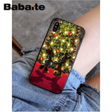 Babaite Mickey Minnie Mouse Christmas new Year Soft Silicone Phone Case Cover for iPhone X XS MAX 6 6S 7 7plus 8 8Plus 5 5S XR