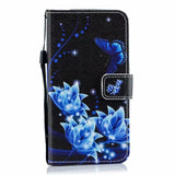 Leather Phone Case Wallet Cover For iPhone 5 5G 5S SE 6 6S Plus 7 8 Plus X 10 Ten XS Max XR 11 Pro Max Flip Stand Book