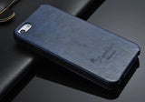 Oil-wax Leather Vertical Flip Cover Case for Apple iPhone 5 5S SE Fashion Brand Original Fundas Exquisite Coque for iPhone 6 6S