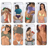 Sexy Hot Girl Summer Twerk It Swag On Soft Clear Phone Case Coque Fundas For iPhone 11 Pro 7 7Plus 6 6S  5 5S 8 8Plus X XS Max