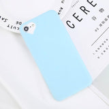 Lovebay Phone Case For iPhone 6 6s 7 8 Plus 5 5s SE Fashion Candy Solid Color Love Heart Soft Silicone For iPhone X Phone Case