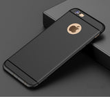 THREE-DIAO Cases For iPhone 5 5s 6 6s 6Plus Phone Case Luxury Frosted silicone soft Back Cover for iPhone X 7 8 Plus 7Plus Coque