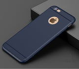 THREE-DIAO Cases For iPhone 5 5s 6 6s 6Plus Phone Case Luxury Frosted silicone soft Back Cover for iPhone X 7 8 Plus 7Plus Coque