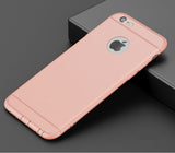 THREE-DIAO Cases For iPhone 5 5s 6 6s 6Plus Phone Case Luxury Frosted silicone soft Back Cover for iPhone X 7 8 Plus 7Plus Coque