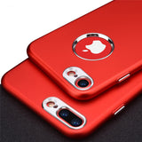Luxury Matte Case for iPhone 6 6s 7 8 Plus Shockproof Rubber Silicone TPU Soft Case Cover for iPhone X 8 7 6 6s Plus Phone Bag
