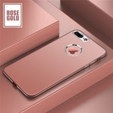Luxury Matte Case for iPhone 6 6s 7 8 Plus Shockproof Rubber Silicone TPU Soft Case Cover for iPhone X 8 7 6 6s Plus Phone Bag