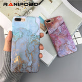 3D Artistic Marble Pattern Phone Case For iPhone X XS XR XS Max 6 6S 7 Plus Ultra Slim Hard PC Cover Cases For iPhone 8 Plus