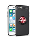 Cover Case for iPhone XR XS 5 6 7 8 X TPU Hidden Kickstand with Car Magnet Case for Apple iPhone 6 7 8 Plus XS MAX Cover Fundas