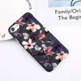 Lovebay Phone Case For iPhone 6 6s 7 8 Plus X XR XS Max 5 5s SE Cartoon Leaf Flower Geometry Pineapple Hard PC For iPhone X Case