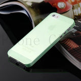 Ultra Slim Phone Case For iPhone 6 6s 7 8 6S Plus Phone Cases Candy Color Hard PC For iPhone 5 5S SE Back Cover Coque X S MAX