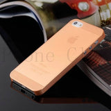Ultra Slim Phone Case For iPhone 6 6s 7 8 6S Plus Phone Cases Candy Color Hard PC For iPhone 5 5S SE Back Cover Coque X S MAX