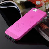 Ultra Slim Phone Case For iPhone 6 6s 7 8 6S Plus Phone Cases Candy Color Hard PC For iPhone 5 5S SE Back Cover Coque X S MAX