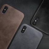 Ultra Thin Phone Cases For iPhone 6S 6 7 8 Plus XS Max Cover Leather Skin Soft TPU Silicone Case For iPhone XR X Shell