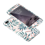 360 Degrees Flower Marble Stone Painted Full Protection Case For iPhone X Xs Max XR 8 7 6 6S Plus 5S SE Hard Plastic Phone Cover