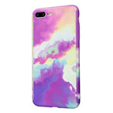 360 Degrees Flower Marble Stone Painted Full Protection Case For iPhone X Xs Max XR 8 7 6 6S Plus 5S SE Hard Plastic Phone Cover