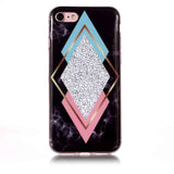 Marble Soft TPU IMD Silicone Case For iPhone XS Max XR X 4 4S 5 5C 5S SE 6 6S 7 8 Plus Fundas Coque For iPod Touch 5 6 Cover B02