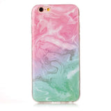Marble Soft TPU IMD Silicone Case For iPhone XS Max XR X 4 4S 5 5C 5S SE 6 6S 7 8 Plus Fundas Coque For iPod Touch 5 6 Cover B02