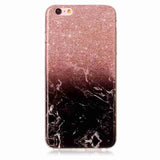Marble Soft TPU IMD Silicone Case For iPhone XS Max XR X 4 4S 5 5C 5S SE 6 6S 7 8 Plus Fundas Coque For iPod Touch 5 6 Cover B02
