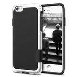 Hybrid PC & Silicone Shockproof Armor Case For iPhone X 8 7 6 6S Plus Cover Fashion Stitching Color Anti-Knonk Phone Cases Shell