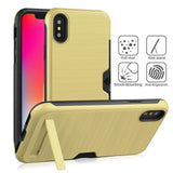 Ultra-thin Phone Cases For iPhone X XR XS XS Max PC + TPU case For iphone 6 6s 7 8 plus Kickstand Back Cover