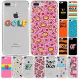 Golf Wang Tyler Creator Odd Future Santa Cruz Soft Silicone TPU phone Case For iPhone 5S SE 6 6s7 8 Plus X XS XR XS MAX Anime