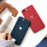 Zagter Love heart candy color Pattern Cover For iPhone 5 5S SE TPU Soft Silicone Cases For iPhone 8 7 6 6S X 11 XR MAX