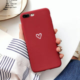 Zagter Love heart candy color Pattern Cover For iPhone 5 5S SE TPU Soft Silicone Cases For iPhone 8 7 6 6S X 11 XR MAX