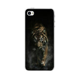 For Coque iPhone 4s Case on iPhone 5s Case for Apple iPhone 4 4s 5 se Soft Silicone Phone Cover For Fundas iPhone 4s Case Bumper