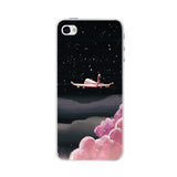 For Coque iPhone 4s Case on iPhone 5s Case for Apple iPhone 4 4s 5 se Soft Silicone Phone Cover For Fundas iPhone 4s Case Bumper