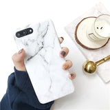 Moskado Phone Case For iPhone 6 6s 7 8 Plus Luxury Glossy Granite Stone Marble Texture Cover For iPhone 11 Pro X XS Max XR Shell