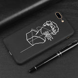 Patterned Smoking Hand Soft Silicon Case For Apple iphone 6 6s Plus X 7 8 Plus 5s SE XS 11Pro Max XR Phone Cover Funy Case