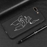 Patterned Smoking Hand Soft Silicon Case For Apple iphone 6 6s Plus X 7 8 Plus 5s SE XS 11Pro Max XR Phone Cover Funy Case