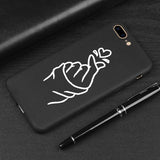 Patterned Smoking Hand Soft Silicon Case For Apple iphone 6 6s Plus X 7 8 Plus 5s SE XS 11Pro Max XR Phone Cover Funy Case